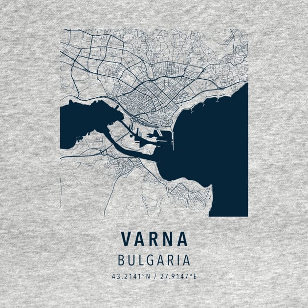 varna simple map by boy cartograph